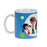 Mug Cleo & Cuquin Good night Ceramic Blue (350 ml)