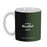 Mug BlackFit8 Gradient Ceramic Black Military green (350 ml)