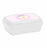 Sandwich Box Safta Flor Plastic Pink White (17 x 6 x 14 cm)