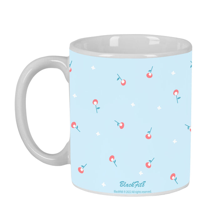 Mug BlackFit8 Mariposa Ceramic Light Blue (350 ml)