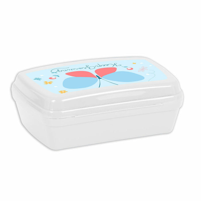 Sandwich Box BlackFit8 Mariposa Plastic Light Blue (17 x 6 x 14 cm)