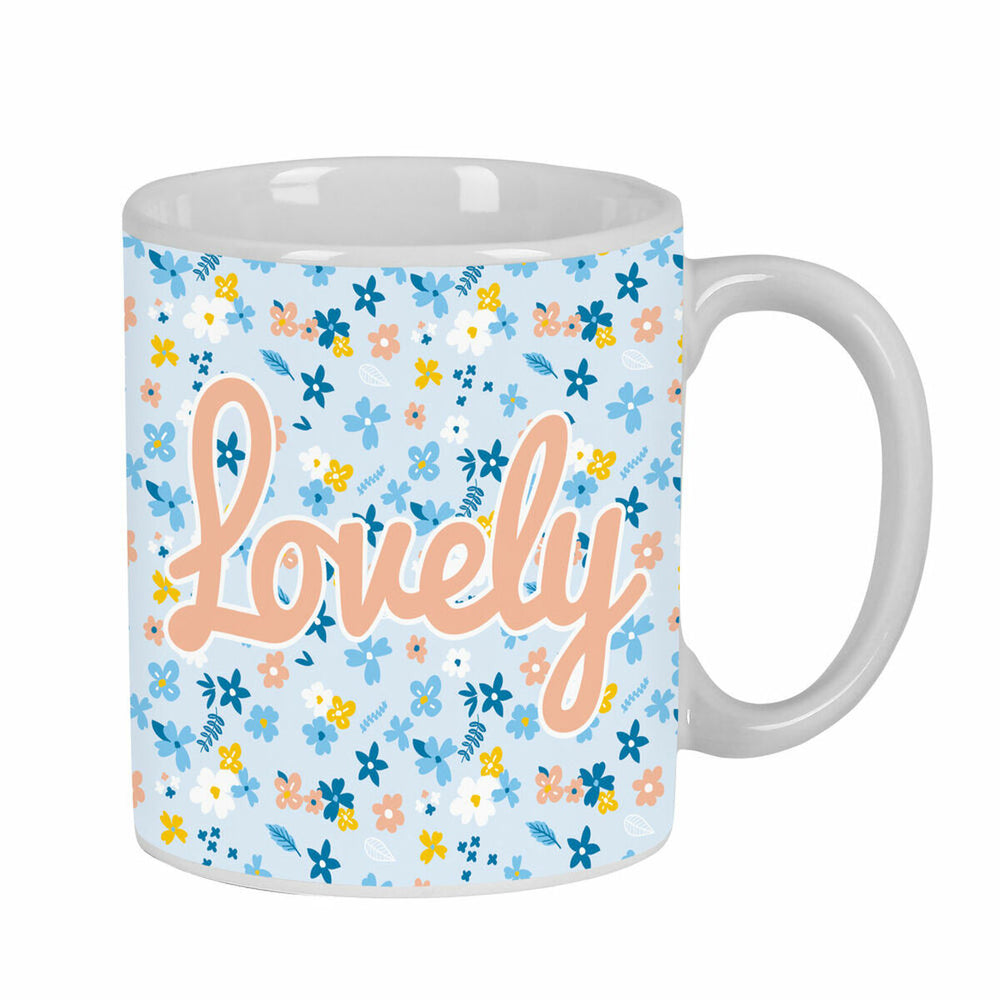 Mug Moos Lovely Ceramic Light Blue (350 ml)