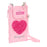 Purse Safta Love Yourself Mobile cover Pink