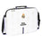 School Satchel Real Madrid C.F. Black White 38 x 6 x 28 cm