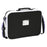 School Satchel Real Madrid C.F. Black White 38 x 6 x 28 cm