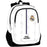 School Bag Real Madrid C.F. Black White (32 x 44 x 16 cm)