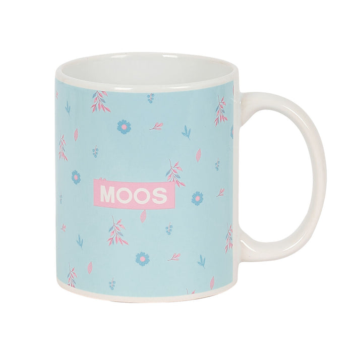 Mug Moos Garden Ceramic Turquoise 350 ml