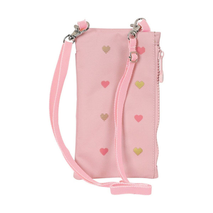 Purse Glow Lab Hearts Mobile cover Pink