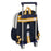 School Rucksack with Wheels Real Madrid C.F. White 28 x 34 x 10 cm