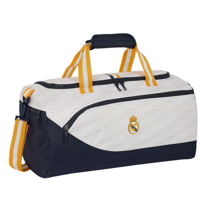 Sports bag Real Madrid C.F. White 50 x 25 x 25 cm