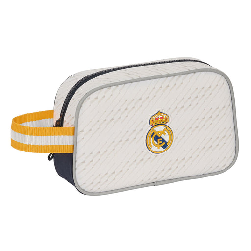 Toilet Bag Real Madrid C.F. White Sporting 22 x 13.5 x 8 cm