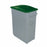 Recycling Waste Bin Denox 65 L Green (2 Units)