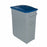 Recycling Waste Bin Denox 65 L Blue (2 Units)