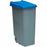 Dustbin with Wheels Denox 110 L 58 x 41 x 89 cm Blue