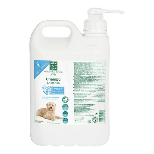 Shampoo Menforsan Talcum Powder Dog Removal of odours 5 L