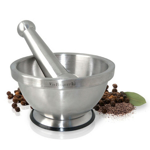 Mortar Vin Bouquet Stainless steel 12 cm