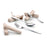 Set of Dessert Forks Quid Hotel 12 Units