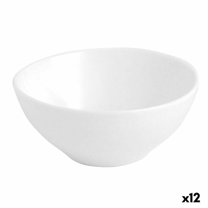 Snack tray Quid Chef Ceramic White (12 Units) (Pack 12x)