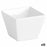 Snack tray Quid Chef Ceramic White (12 Units) (Pack 12x)