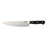 Chef's knife Quid Professional Inox Chef Black Black Metal 20 cm (Pack 6x)