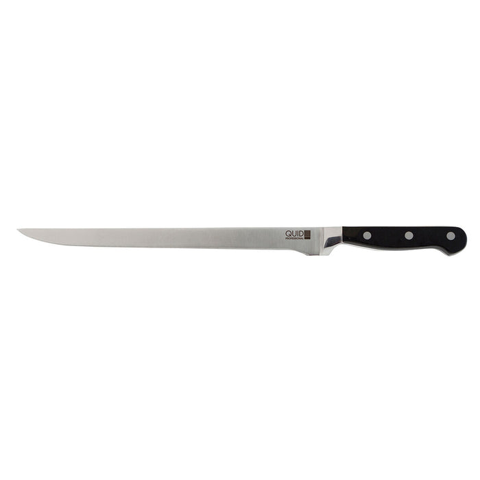 Ham knife Quid Professional Inox Chef Black Metal 28 cm (Pack 6x)