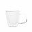 Cup Quid Serenia Transparent Glass 100 ml (6 Units)