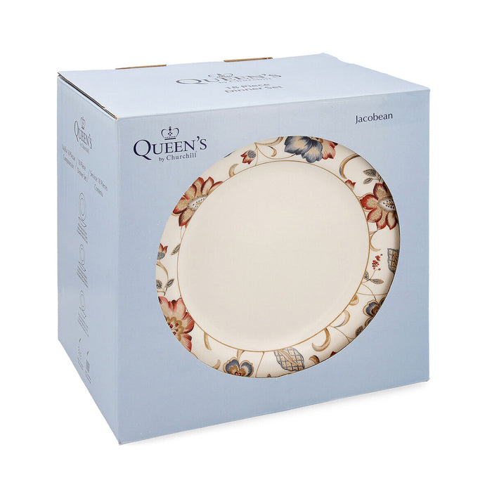 Dinnerware Set Queen´s By Churchill Jacobean Ceramic China crockery 18 Pieces