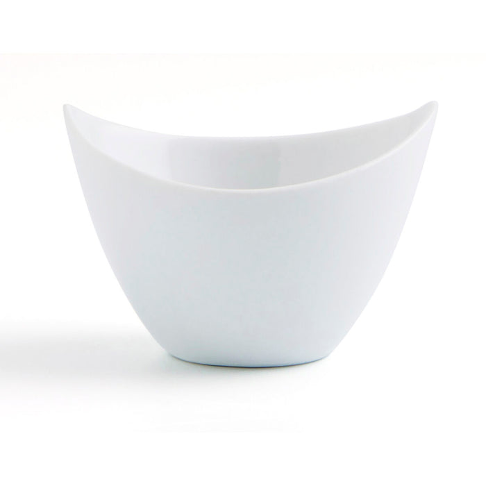 Bowl Quid Gastro Fun Aperitif White Ceramic 9 x 6 cm (12 Units)