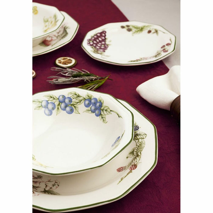 Tableware Churchill Victorian Orchard Ceramic China crockery 18 Pieces