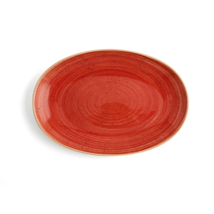 Serving Platter Ariane Terra Red Ceramic 26 cm