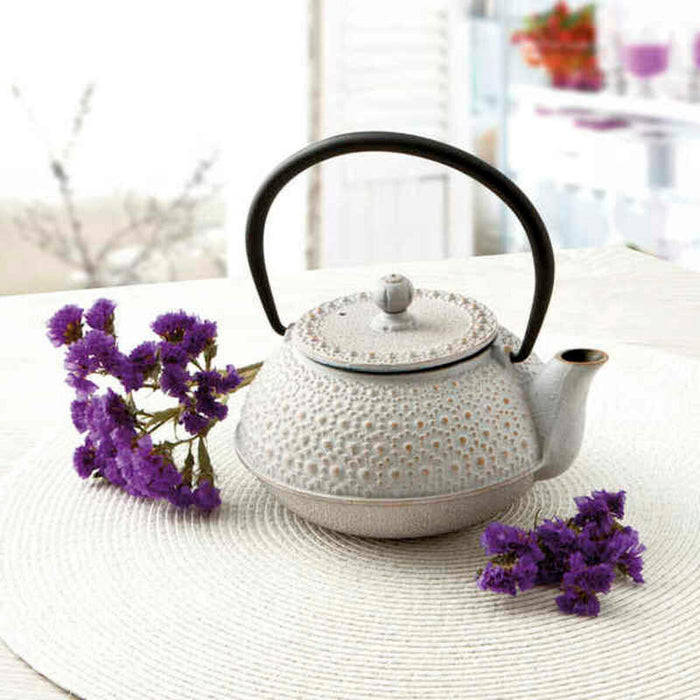 Teapot La Bouchée Aram Metal White Cast Iron (0,5 L) (0,5L)