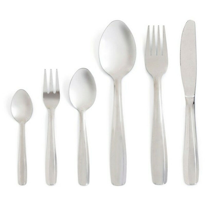 Fork Set Quid Eka Metal 25,2 cm (3 Units)