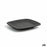 Plate Quid Select Black Plastic Melamin 14,3 x 1,5 cm (12 Units) (Pack 12x)