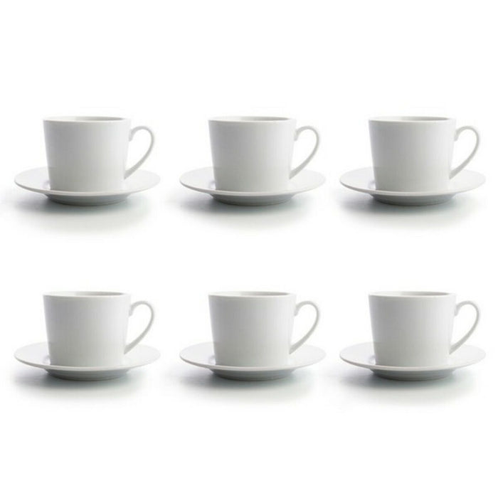 Piece Coffee Cup Set Quid 001442 (12 pcs) Transparent Ceramic 6 Pieces 220 ml