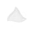 Bowl Ariane Alaska Triangular Mini 13,3 x 12,2 x 2,3 cm Ceramic White