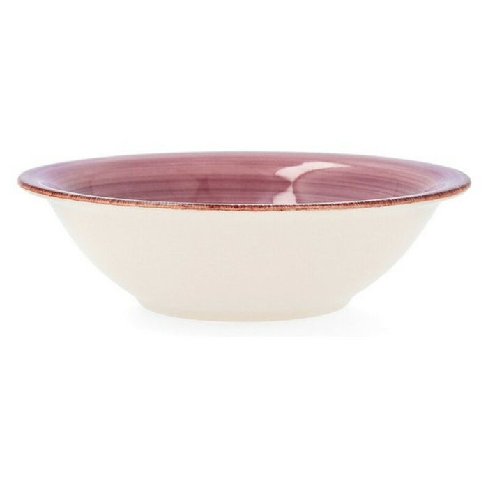 Bowl Quid Vita Pink Ceramic 6 Units (18 cm)