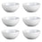 Set of bowls Luminarc Diwali White Glass (18 cm) (6 pcs)