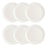 Plate set Luminarc Diwali 6 Units White Glass (Ø 27 cm)