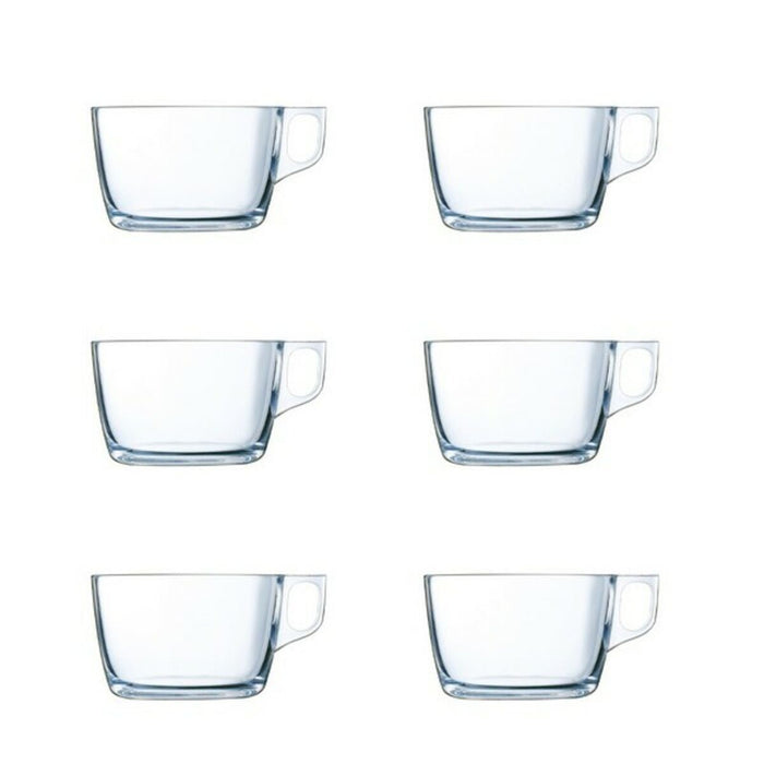 Set of Mugs Luminarc Nuevo Transparent Glass (0,5 L) (6 pcs)