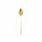 Coffee Spoon Bidasoa Ikonic Metal Gold 12 Units