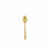 Coffee Spoon Bidasoa Ikonic Metal Gold 12 Units