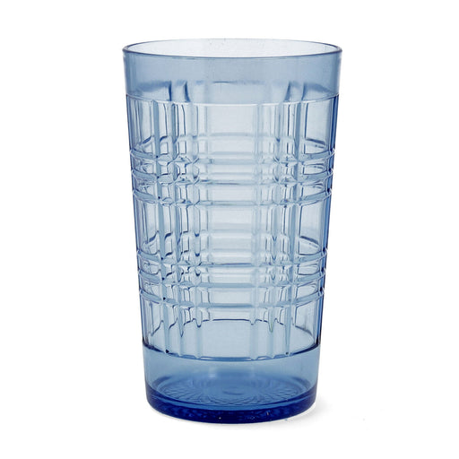 Glass Quid Viba Blue Plastic 650 ml (12 Units) (Pack 12x)