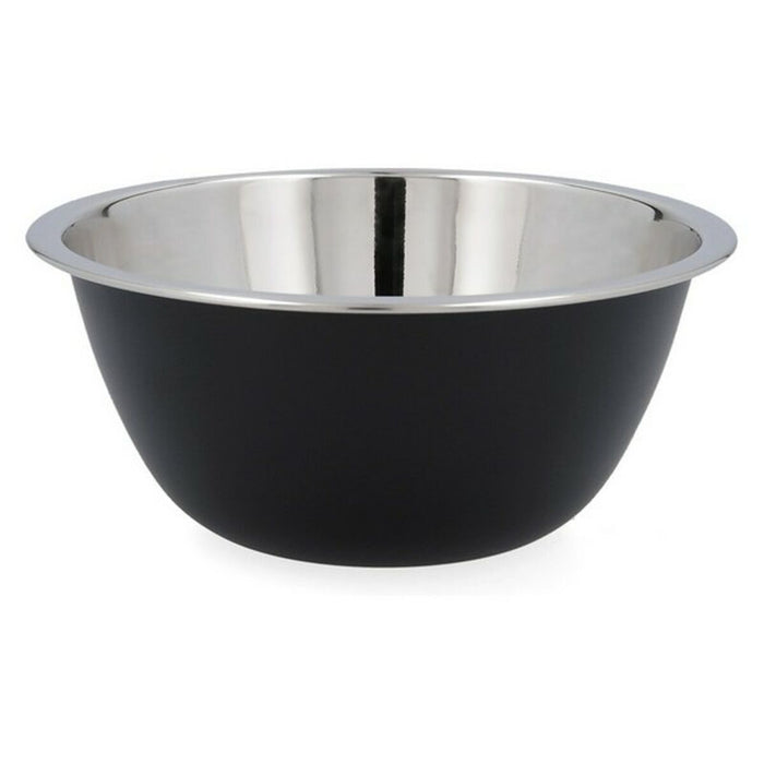 Mixing Bowl Quid Ebano Stainless steel Steel Metal 20 x 9,5 cm (20 x 9,5 cm)