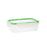 Lunch box Quid Greenery 1,4 L Transparent Plastic (Pack 4x)