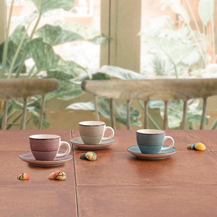 Piece Coffee Cup Set Quid Vita Morning 12 Pieces (90 ml)