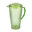 Jar with Lid and Dosage Dispenser Quid Viba Green Plastic (2,4 L)