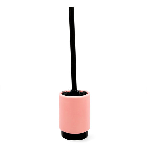 Toilet Brush Quid Cabinet Ceramic Pink