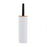 Toilet Brush Quid Cabinet Bamboo White/Black Plastic