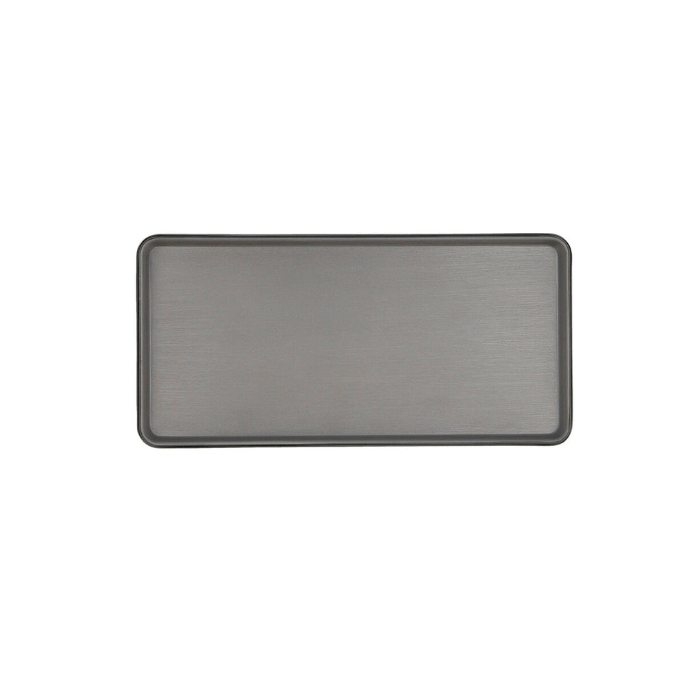 Serving Platter Bidasoa Gio Grey Plastic 24 x 11,5 cm
