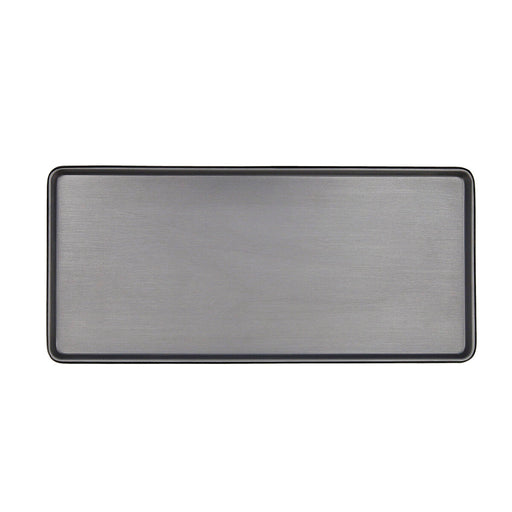 Snack tray Bidasoa Gio Grey Plastic 31,5 x 14,5 cm